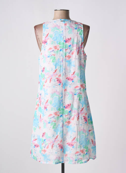 Robe mi-longue bleu AGATHE & LOUISE pour femme