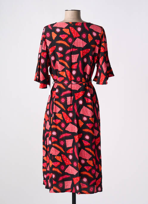 Robe mi-longue rouge AGATHE & LOUISE pour femme