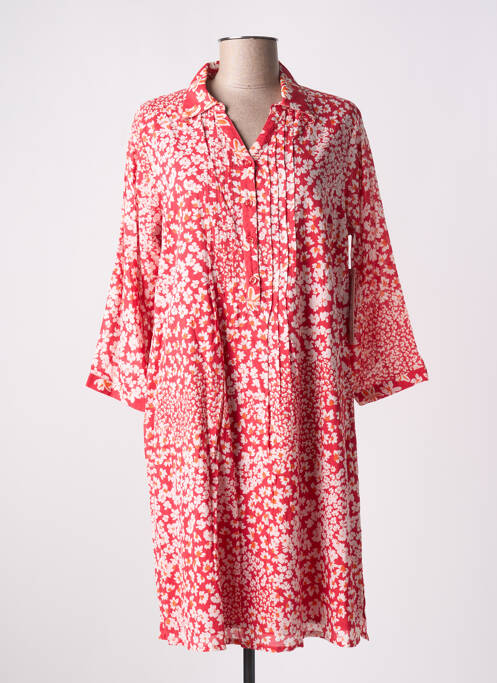 Robe mi-longue rouge AGATHE & LOUISE pour femme