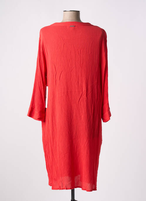 Robe mi-longue rouge AGATHE & LOUISE pour femme
