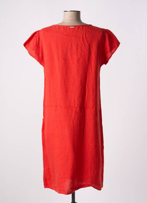 Robe mi-longue rouge AGATHE & LOUISE femme