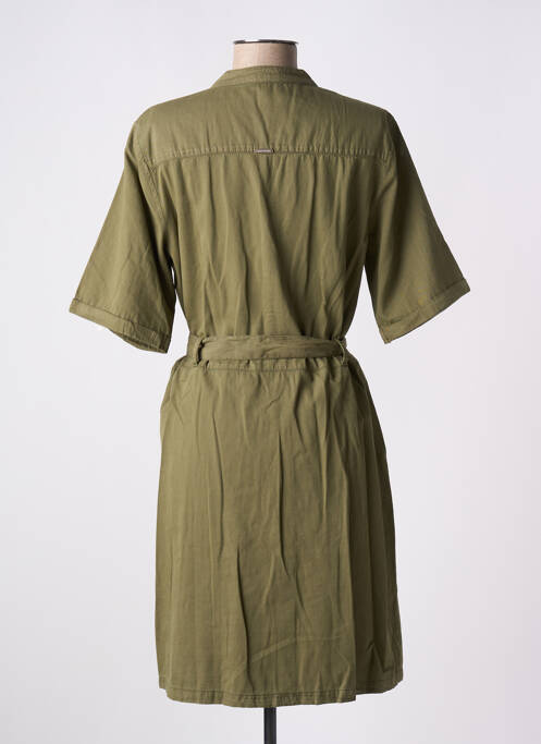 Robe mi-longue vert AGATHE & LOUISE pour femme
