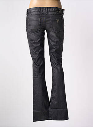 Jeans bootcut stretch taille basse gris GUESS femme
