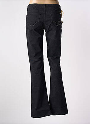 Pantalon droit stretch taille basse noir GUESS femme
