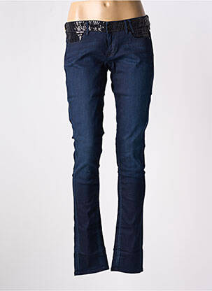 Jeans skinny taille basse taille basse bleu GUESS femme