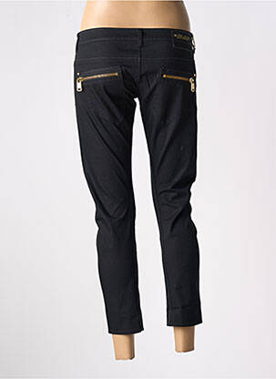 Pantalon 7/8 stretch taille basse noir GUESS femme