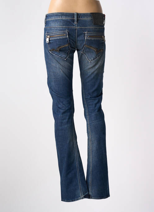 Jeans coupe droite bleu GUESS pour femme