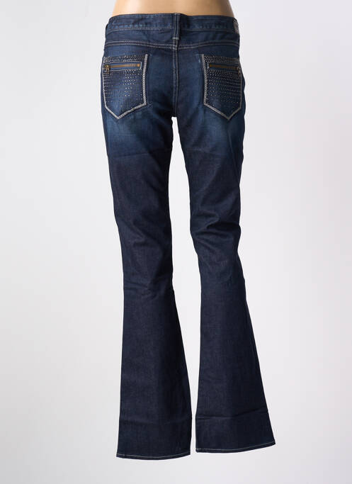 Jeans coupe droite bleu GUESS pour femme