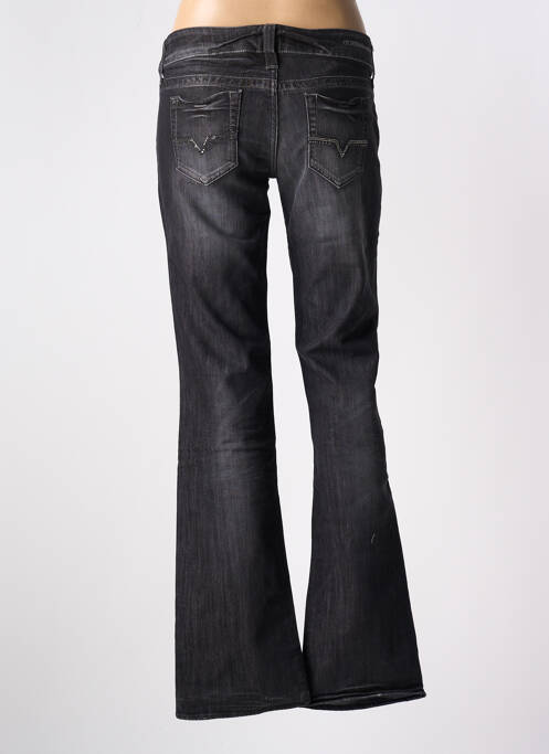 Jeans coupe droite gris GUESS pour femme