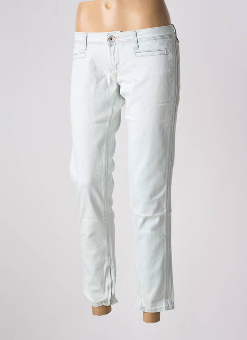 Jeans coupe slim bleu GUESS pour femme