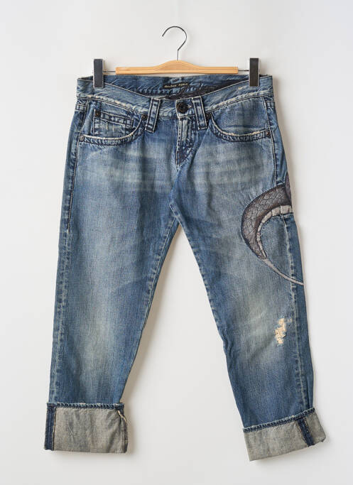 Jeans coupe slim bleu GUESS pour femme
