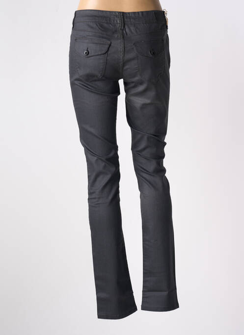 Jeans coupe slim gris GUESS pour femme