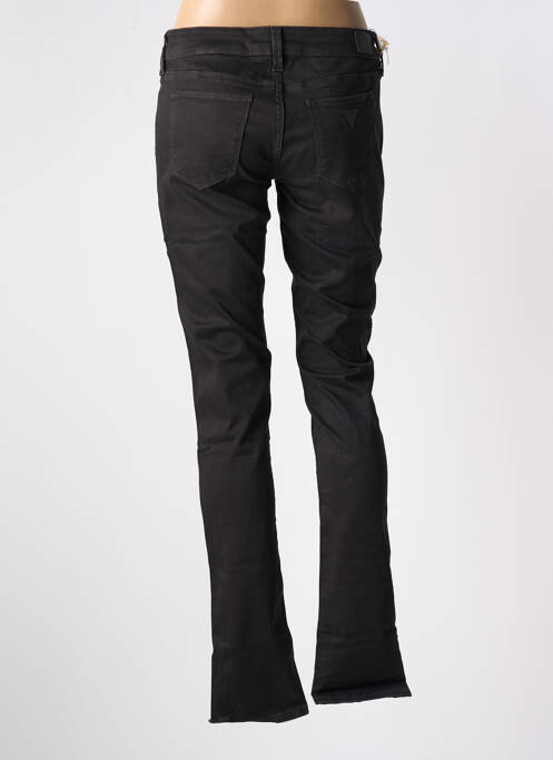 Jeans coupe slim gris GUESS pour femme