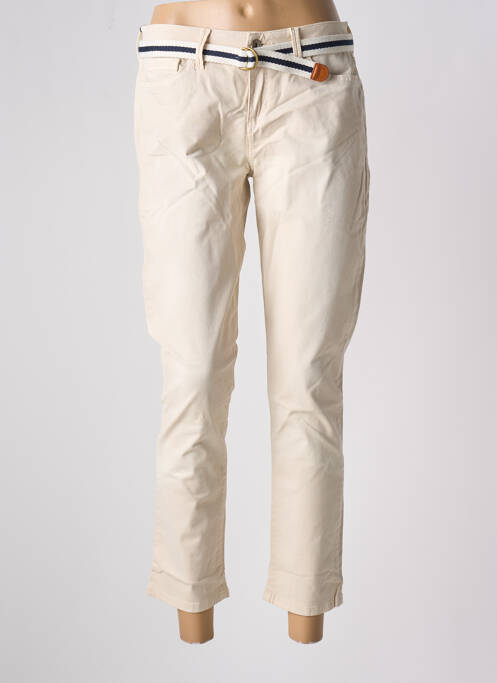 Pantalon 7/8 beige GUESS pour femme