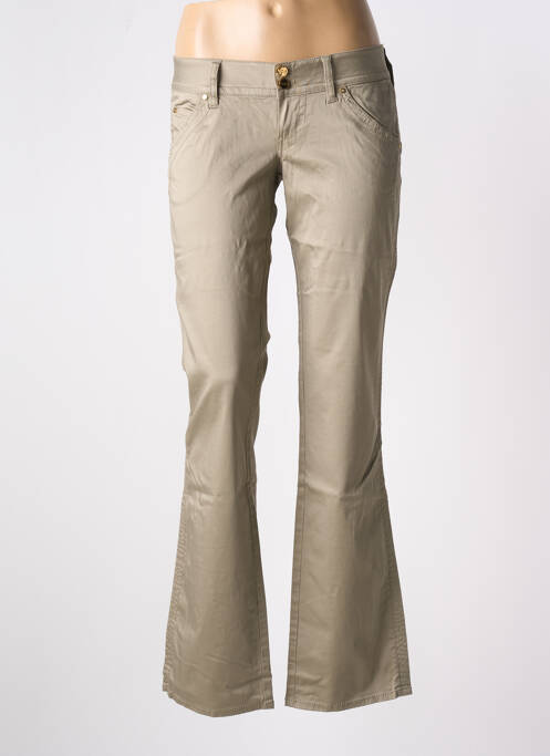 Pantalon droit beige GUESS pour femme