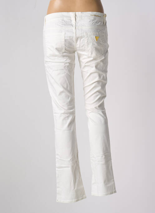 Pantalon droit blanc GUESS pour femme
