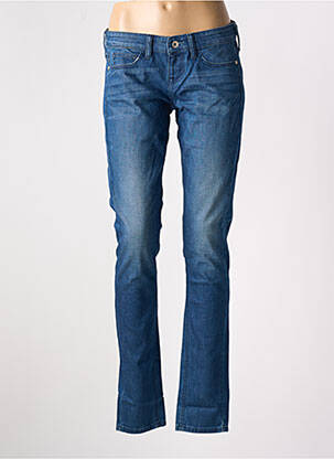 Jeans skinny stretch taille basse bleu GUESS femme