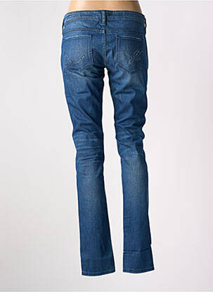 Jeans skinny stretch taille basse bleu GUESS femme