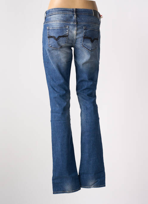 Jeans coupe droite bleu GUESS pour femme