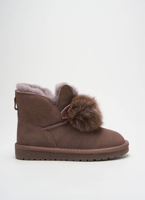 Bottines/Boots marron GIA VENTOLA pour femme