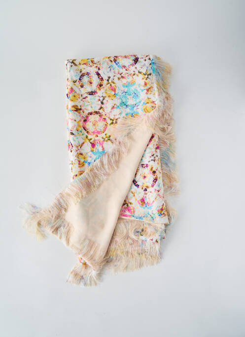 Paréo beige GIA VENTOLA pour femme