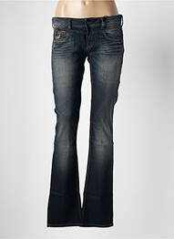Jeans bootcut stretch taille basse bleu KAPORAL femme