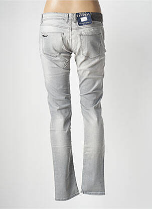 Jeans coupe slim taille basse taille basse gris KAPORAL femme