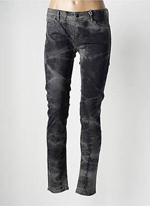 Jeans coupe slim stretch taille normale gris KAPORAL femme