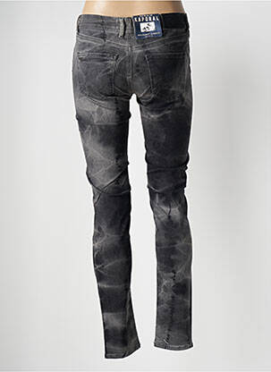 Jeans coupe slim stretch taille normale gris KAPORAL femme