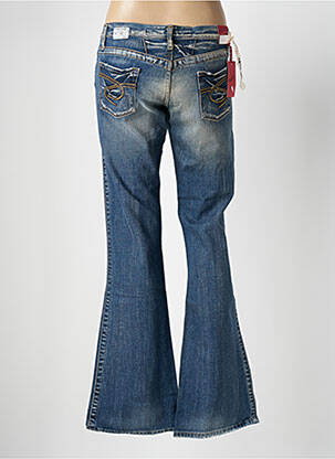 Jean coupe flare taille basse taille basse bleu TAKE TWO femme