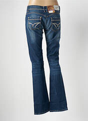 Jeans coupe droite bleu KAPORAL pour femme seconde vue