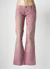 Pantalon flare rose MELTIN'POT pour femme seconde vue