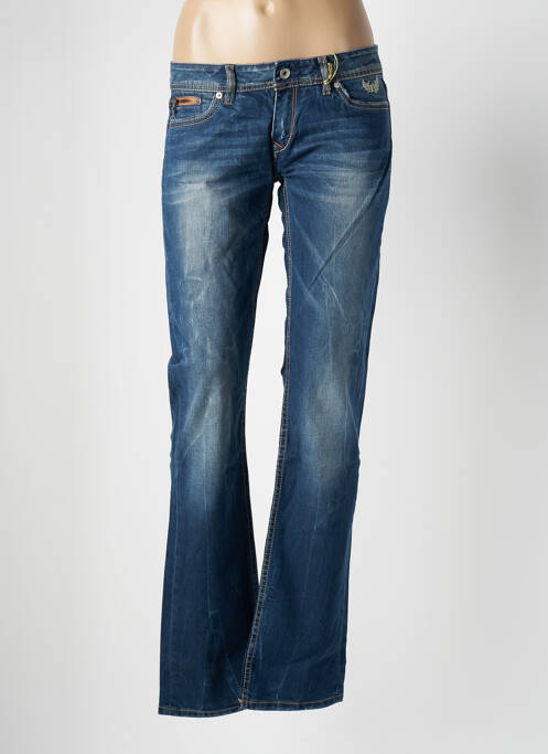 Jeans coupe droite bleu KAPORAL pour femme