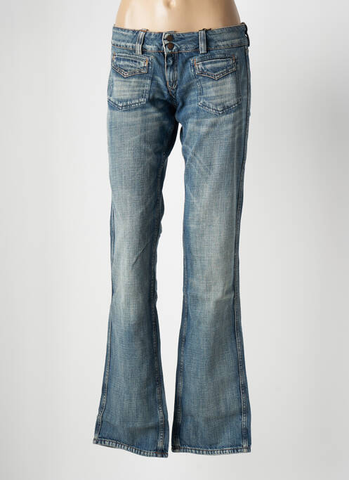 Jeans coupe droite bleu MELTIN'POT pour femme