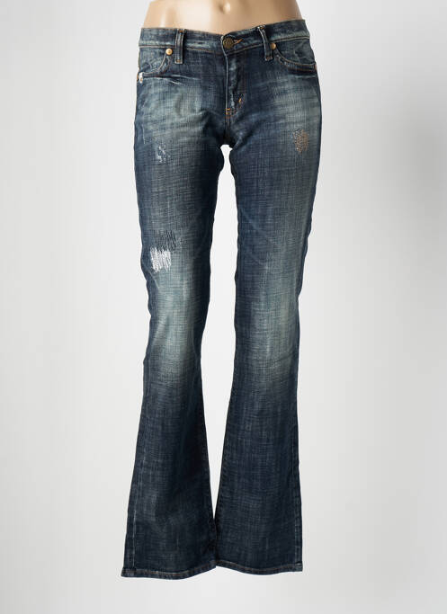 Jeans coupe droite bleu TAKE TWO pour femme