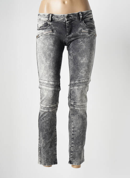 Jeans skinny gris KAPORAL pour femme