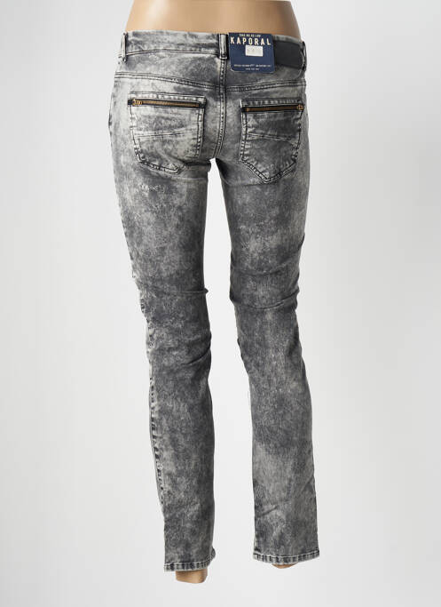 Jeans skinny gris KAPORAL pour femme