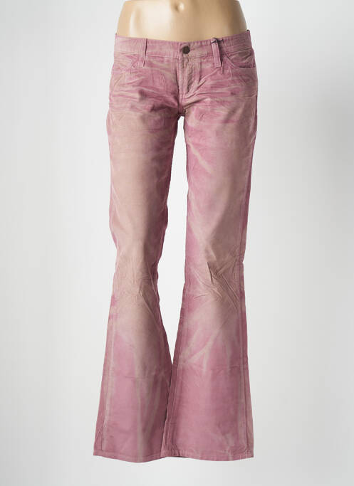 Pantalon flare rose MELTIN'POT pour femme