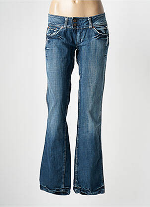 Jeans coupe droite poches bleu PEPE JEANS femme
