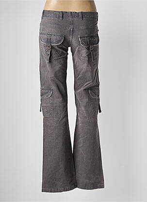 Pantalon cargo coupe droite gris MELTIN'POT femme