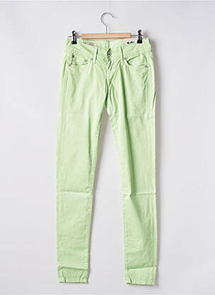Pantalon slim poches vert PEPE JEANS femme