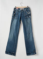 Jeans coupe slim bleu PEPE JEANS pour femme seconde vue