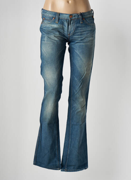 Jeans coupe slim bleu MELTIN'POT pour femme