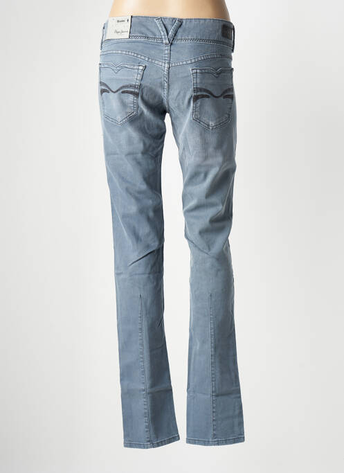 Jeans coupe slim gris PEPE JEANS pour femme
