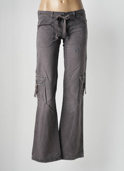 Pantalon cargo gris MELTIN'POT pour femme