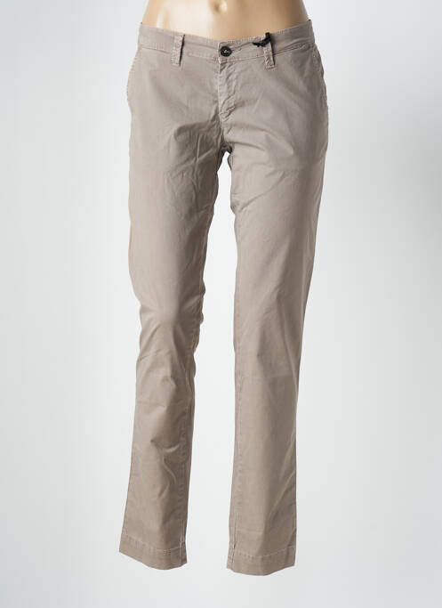 Pantalon slim beige PEPE JEANS pour femme