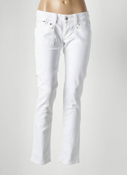 Pantalon slim blanc PEPE JEANS pour femme