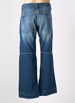 Jean coupe flare poches bleu DDP homme