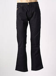 Pantalon droit coupe droite noir LOIS homme