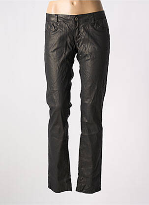 Pantalon slim poches marron MELTIN'POT femme
